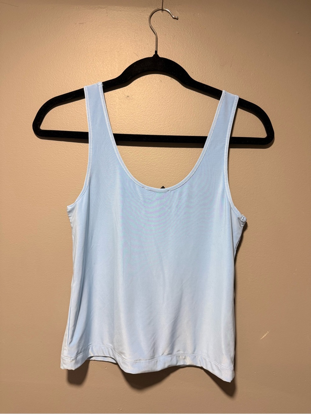 Forever 21 Light Blue Scoop Neck Tank Top